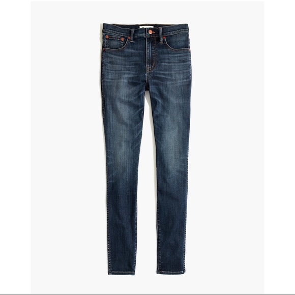 NWOT Madewell 10" High-Rise Skinny Jeans - Picture 5 of 8